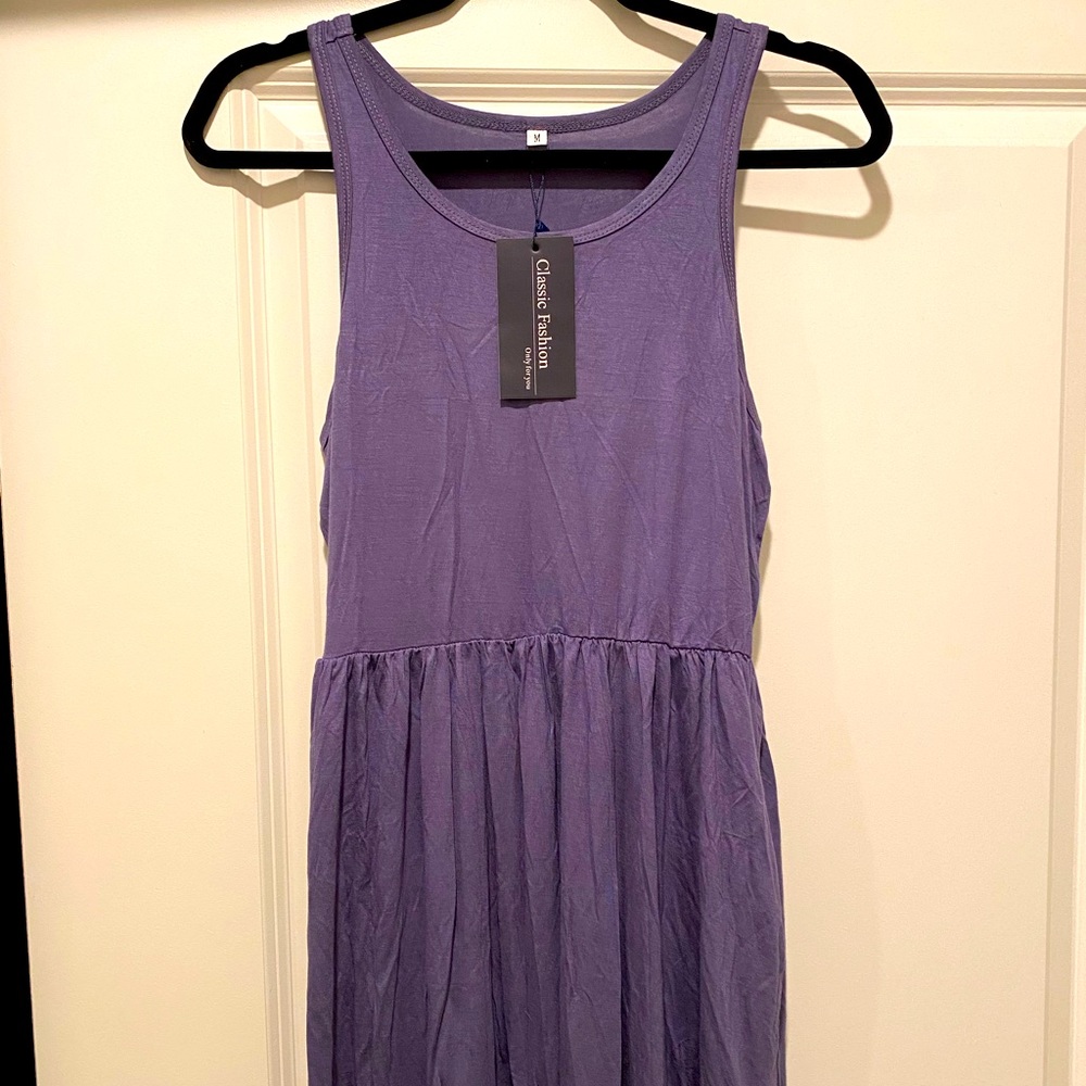 Purple Casual Dress